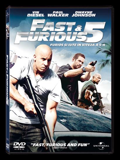 DVD Furios Si Iute In Viteza A 5-A - Fast And Furious 5