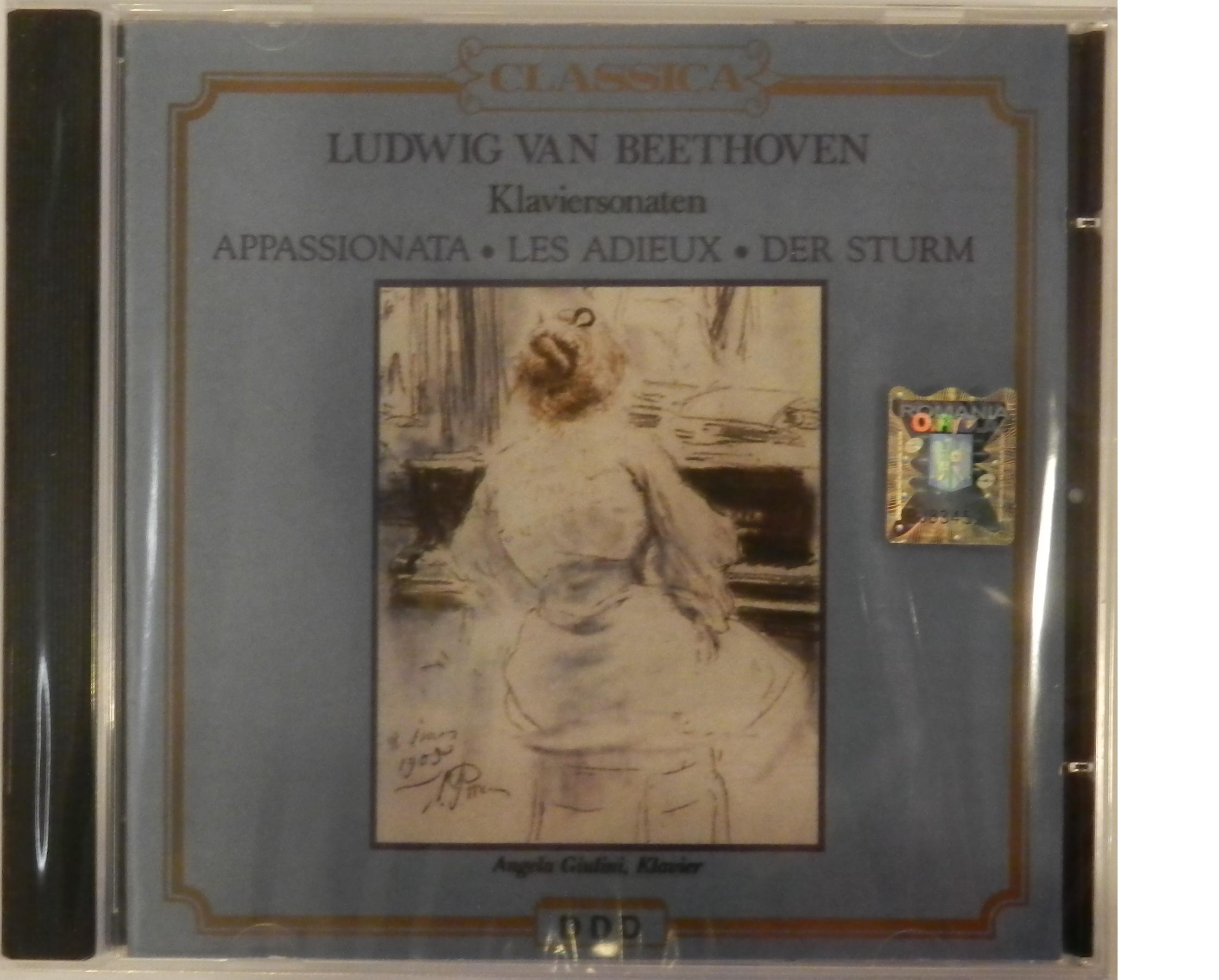 CD Beethoven - Klaviersonaten - Appassionata