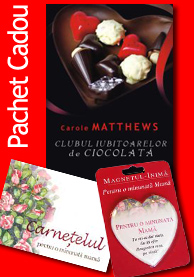 Pachet - Clubul iubitoarelor de ciocolata + Carnetel Mama + Magnet