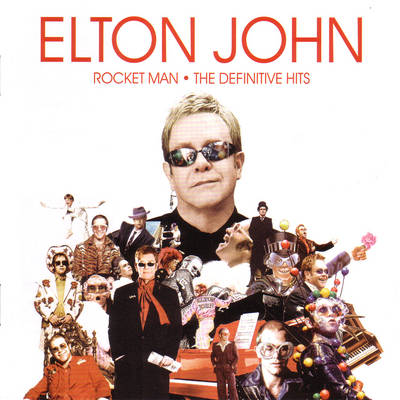 CD Elton John - Rocket man . The definitive hits