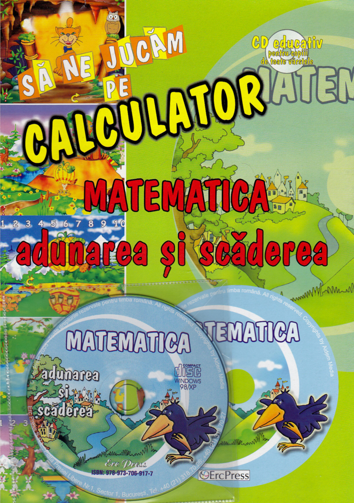 Matematica - adunarea si scaderea - CD Educativ