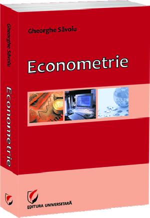 Coperta cărții 'Econometrie - Gheorghe Savoiu'