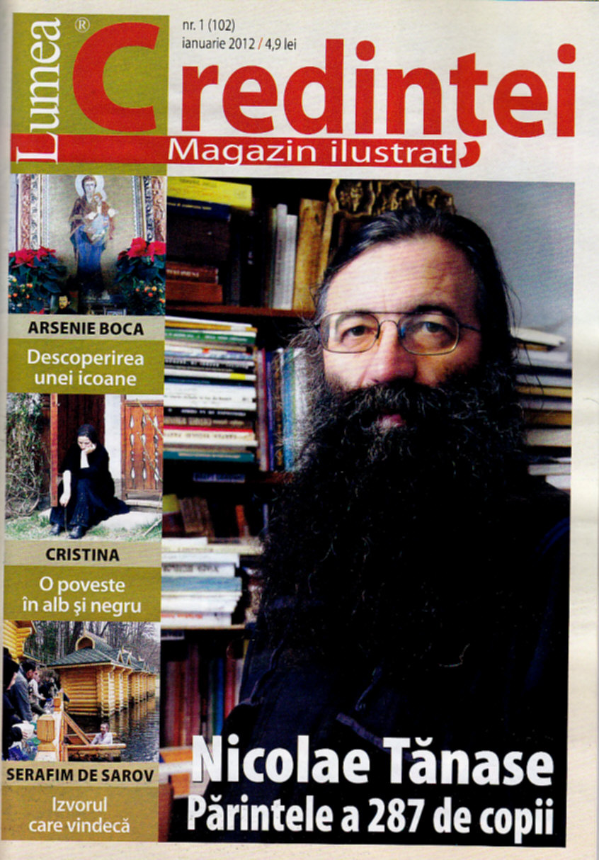 Coperta cărții 'Lumea Credintei - Ianuarie 2012'