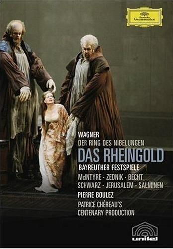 DVD Wagner - Der Ring Des Nibelungen, Das Rheingold - Pierre Boulez, Patrice Chereau S