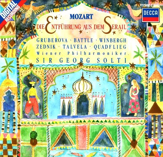 CD Mozart Die Entfuhrung Aus Dem Serail. Rapirea Din Serai - Georg Solti