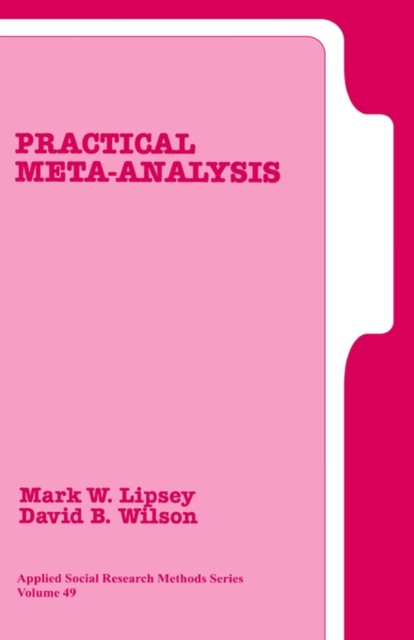 Practical Meta-Analysis - Mark W. Lipsey