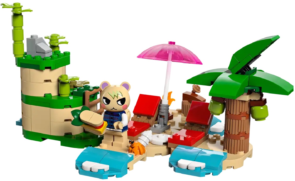 Lego Animal Crossing. Turul insulei in barca lui Kapp'n