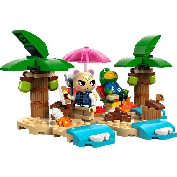 Lego Animal Crossing. Turul insulei in barca lui Kapp'n