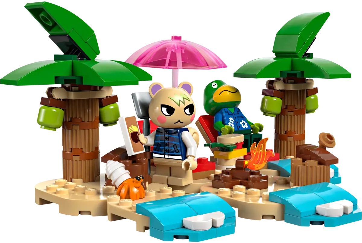 Lego Animal Crossing. Turul insulei in barca lui Kapp'n