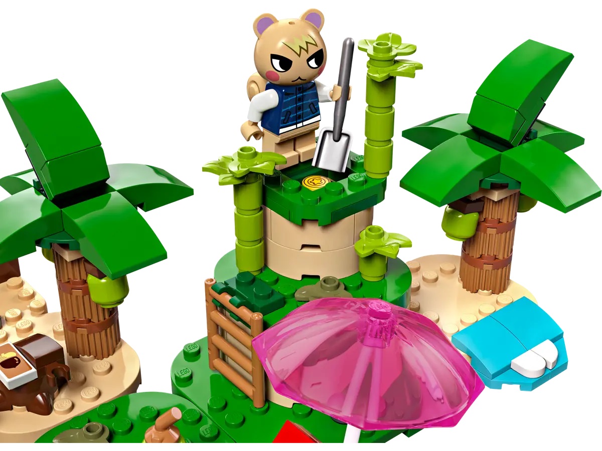 Lego Animal Crossing. Turul insulei in barca lui Kapp'n