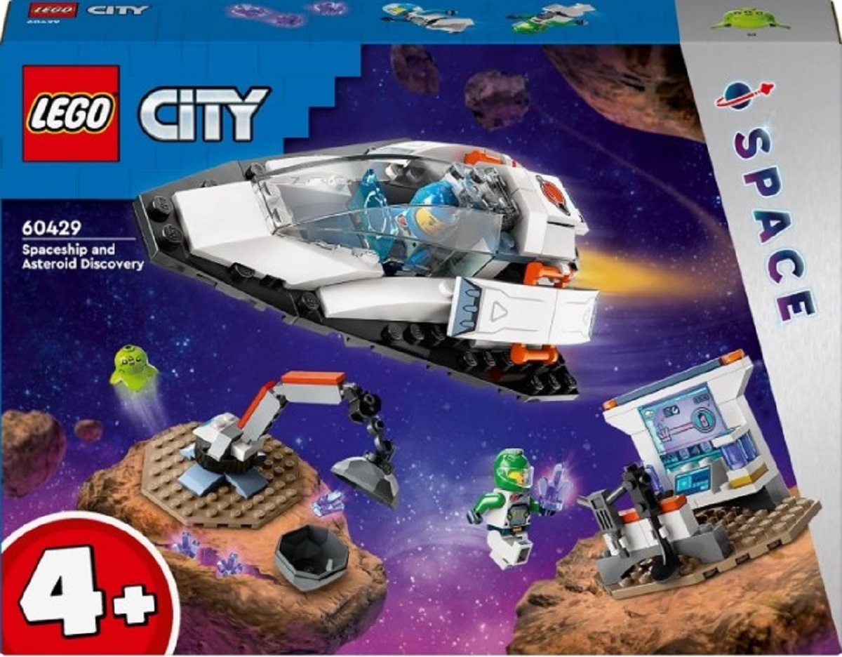 Lego City. Nava spatiala si descoperirea unui asteroid