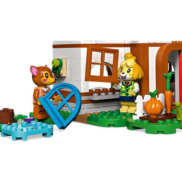 Lego Animal Crossing. Isabelle vine in vizita