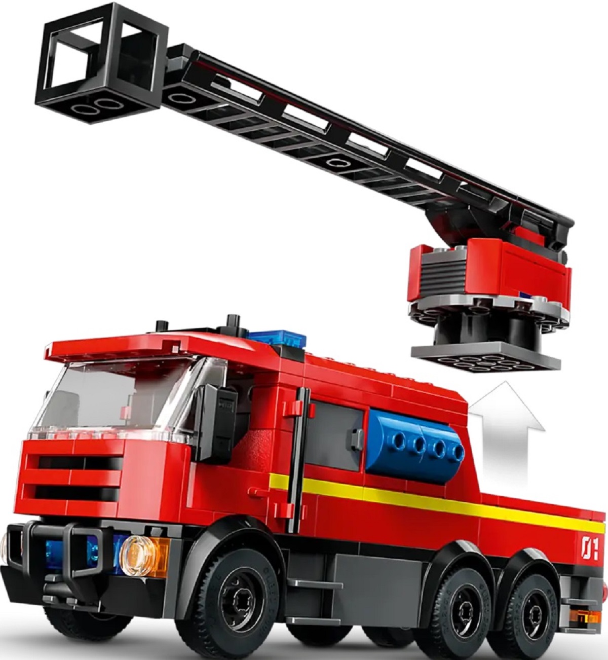 Lego City. Statie si camion de pompieri