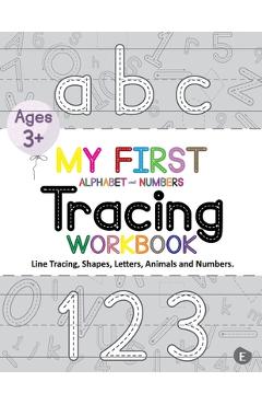 Coperta cărții 'My First Alphabet and Numbers Tracing Workbook - Camila Romanhuk'