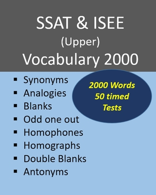 SSAT & ISEE (Upper) Vocabulary 2000 - James Shaw