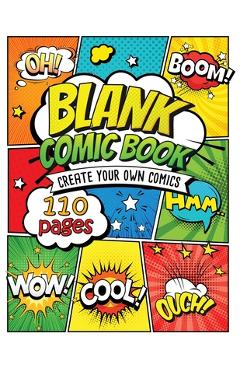 Coperta cărții 'Blank Comic Book: Draw Your own Comics And Create The Best Stories - Fairyland Books'