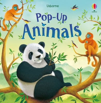 Coperta cărții 'Pop-Up Animals - Anna Milbourne'