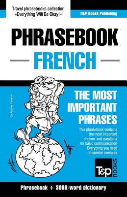 English-French phrasebook and 3000-word topical vocabulary - Andrey Taranov
