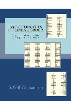 Coperta cărții 'Basic Concepts of Linear Order: Combinatorics for Computer Science - S. Gill Williamson'