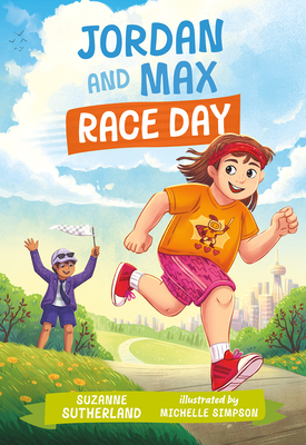 Coperta cărții 'Jordan and Max, Race Day - Suzanne Sutherland'