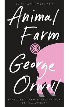 Coperta cărții 'Animal Farm: A Fairy Story - George Orwell'