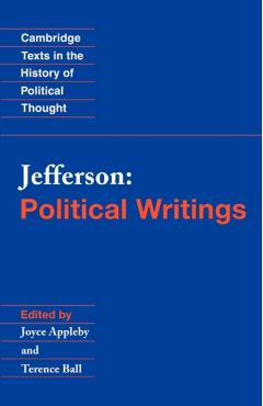 Coperta cărții 'Jefferson: Political Writings - Thomas Jefferson'