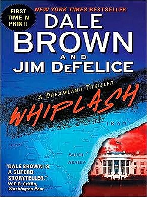 Coperta cărții 'Whiplash: A Dreamland Thriller - Dale Brown'