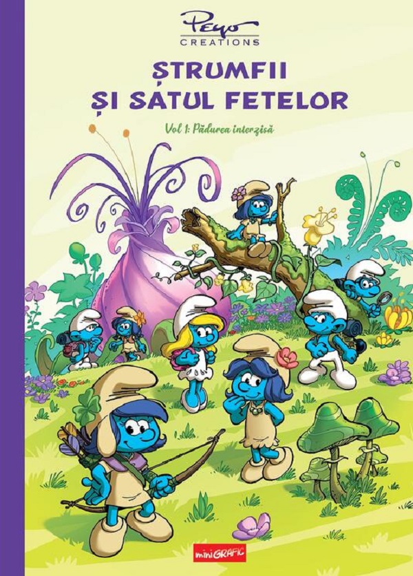 Strumfii si satul fetelor Vol.1: Padurea interzisa - Pierre Culliford Peyo