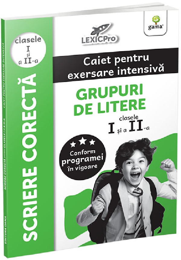 Grupuri de litere. Caiet pentru exersare intensiva - Clasele 1-2