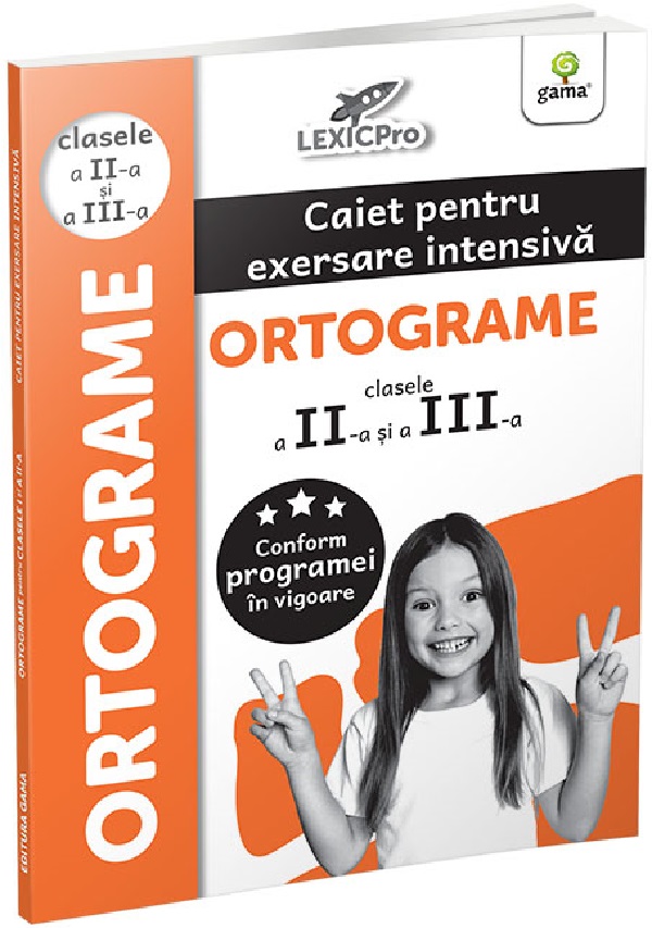Ortograme. Caiet pentru exersare intensiva - Clasele 2-3