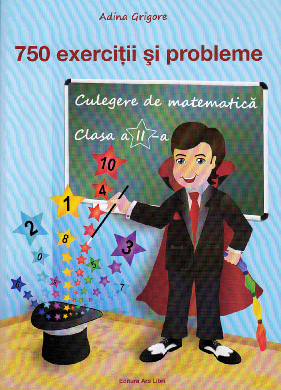 Coperta cărții 'Culegere de matematica cls 2. 750 exercitii si probleme - Adina Grigore'