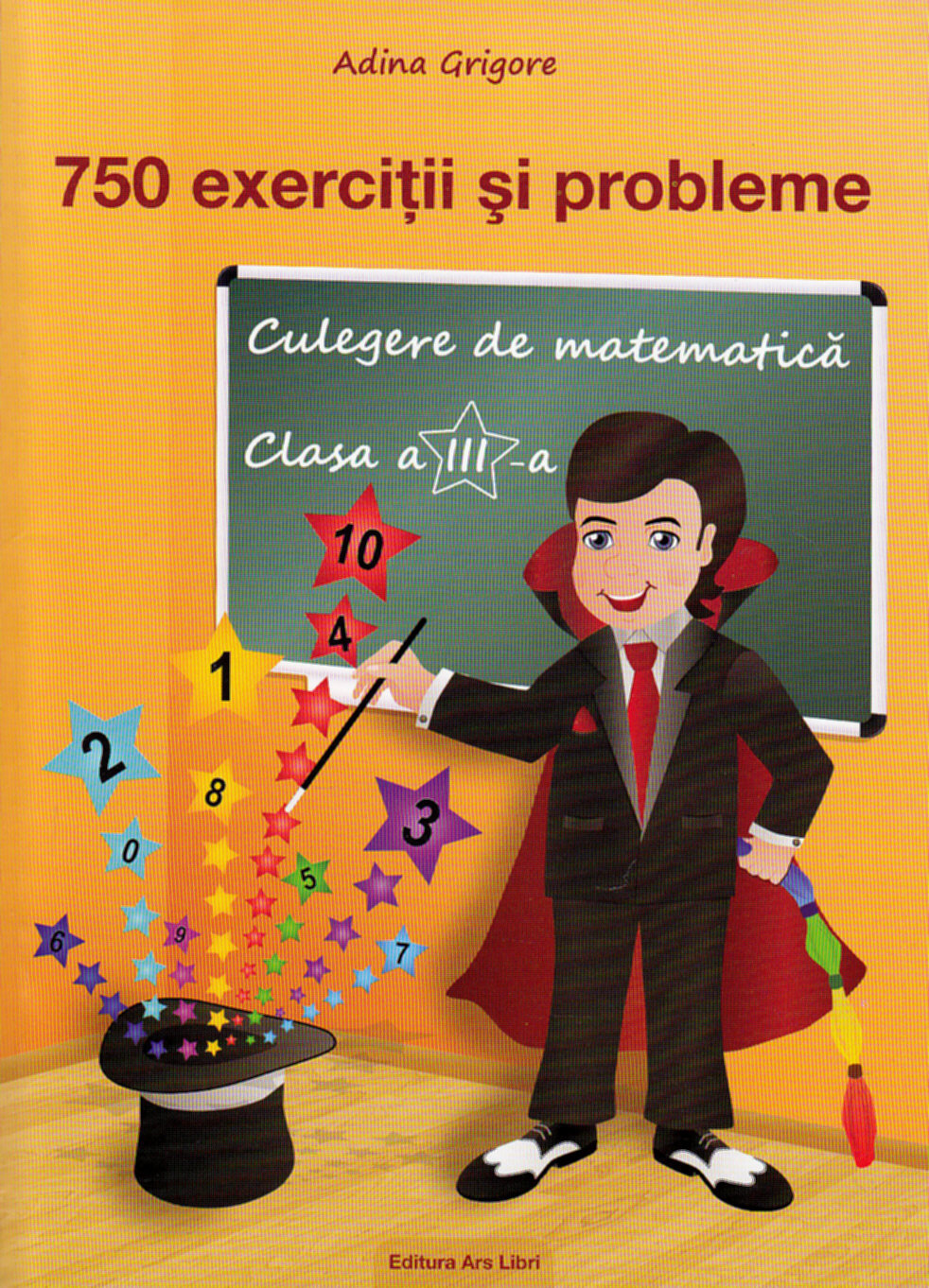 Coperta cărții 'Culegere de matematica cls 3. 750 exercitii si probleme - Adina Grigore'