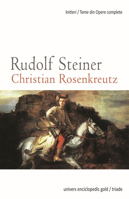 Coperta cărții 'Christian Rosenkreutz - Rudolf Steiner'