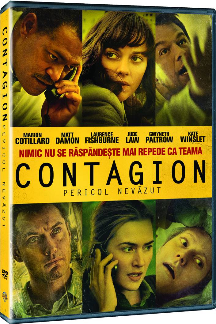DVD Contagion - Pericol Nevazut