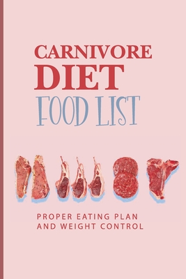 Coperta cărții 'Carnivore Diet Food List: Proper Eating Plan And Weight Control: Joe Rogan Carnivore Diet - Synthia Cuttitta'