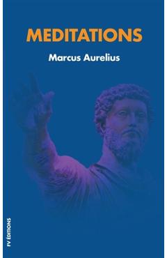 Coperta cărții 'Meditations: Easy to Read Layout - Marcus Aurelius'