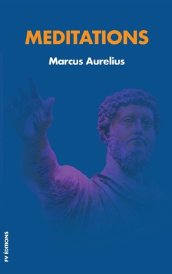 Coperta cărții 'Meditations: Easy to Read Layout - Marcus Aurelius'