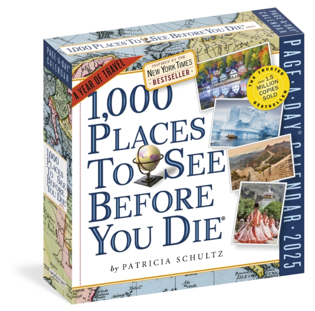 1,000 Places to See Before You Die Page-A-Day Calendar 2025: A Year of Travel - Patricia Schultz