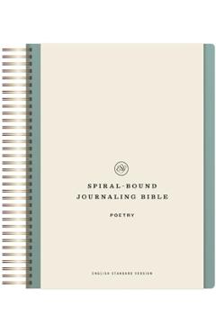 ESV Spiral-Bound Journaling Bible, Poetry (Hardcover) -