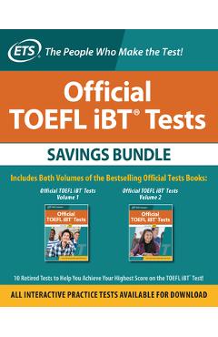 Coperta cărții 'Official TOEFL IBT Tests Savings Bundle, Third Edition - Educational Testing Service'