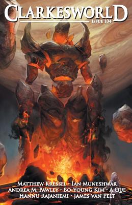 Coperta cărții 'Clarkesworld Issue 104 - Matthew Kressel'