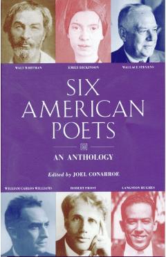 Coperta cărții 'Six American Poets: An Anthology - Joel Conarroe'