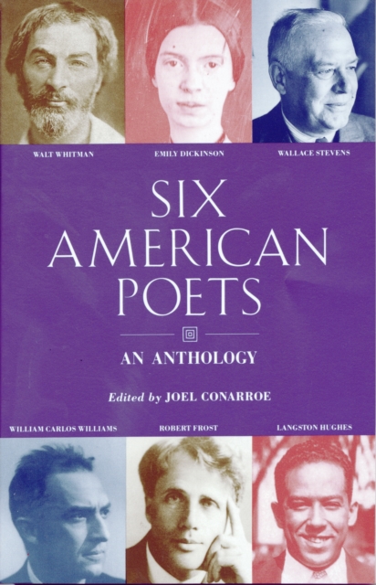 Coperta cărții 'Six American Poets: An Anthology - Joel Conarroe'