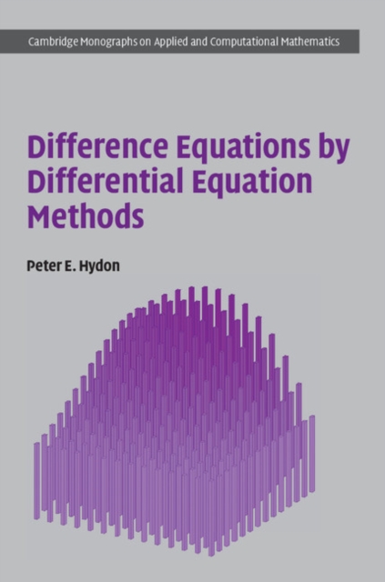 Difference Equations by Differential Equation Methods - Peter E. Hydon