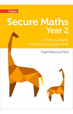 Coperta cărții 'Secure Year 2 Maths Pupil Resource Pack: A Primary Maths intervention programme - Paul Hodge'