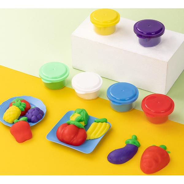 Set plastilina: Dough. Fructe si legume