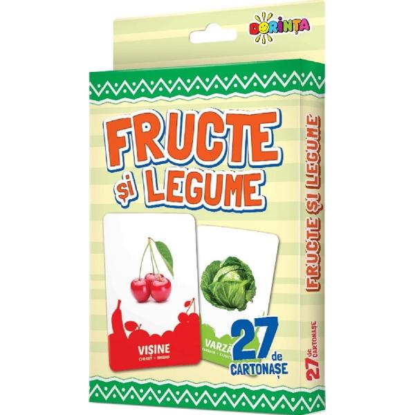 Fructe si legume. 27 de cartonase