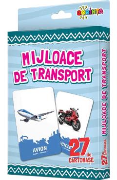 Poza produsului Mijloace de transport. 27 de cartonase