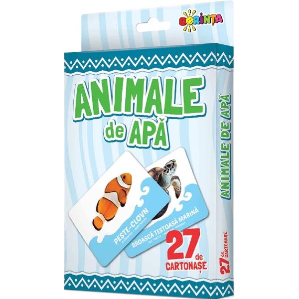 Animale de apa. 27 de cartonase