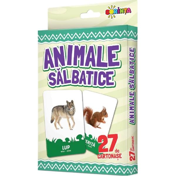 Animale salbatice. 27 de cartonase